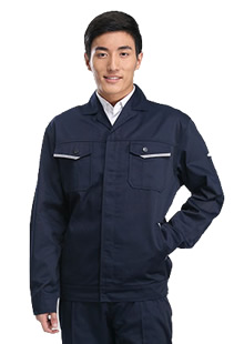 春秋季長袖工作服廠服定做